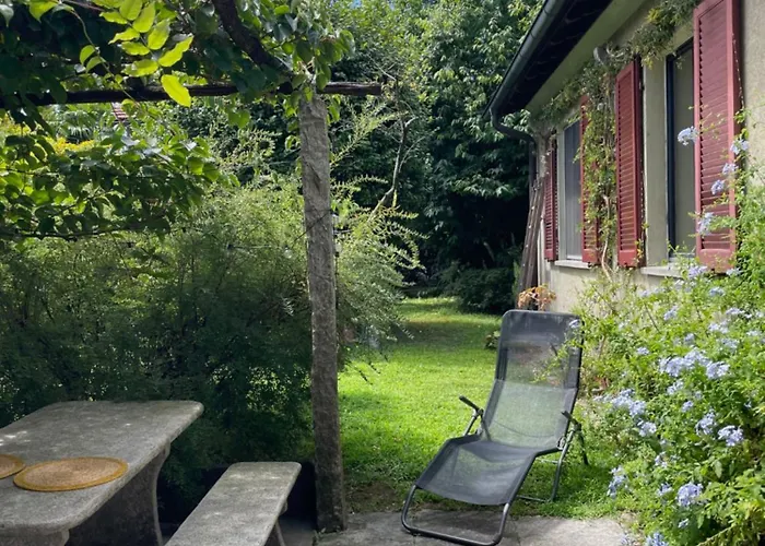 Casa D'epoca Con Giardino 5 Min Da Locarno Minusio