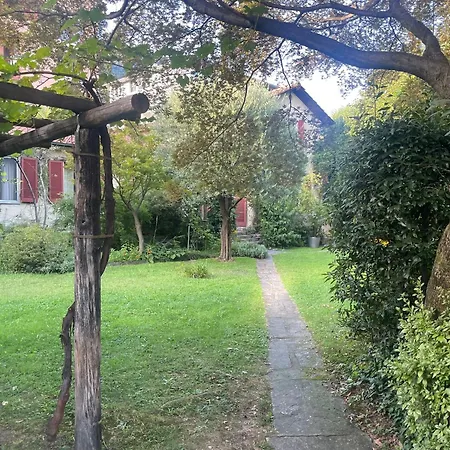 Casa D'epoca Con Giardino 5 Min Da Locarno アパート *